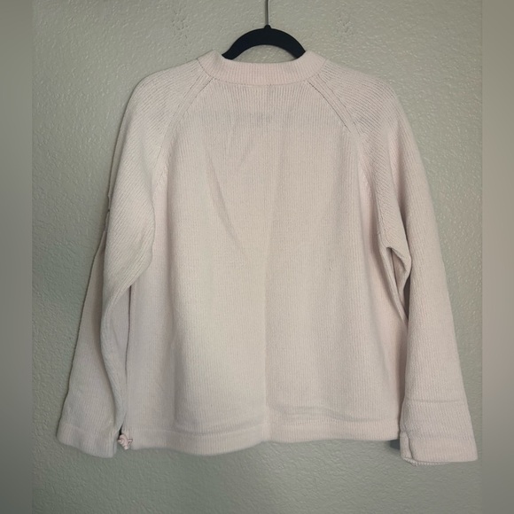 VTG Disney Store Y2K Sweater Light Pink Mickey Mouse Embroidery Disney Parks XL - Picture 8 of 9